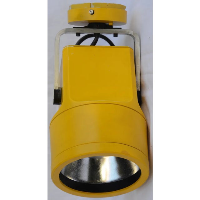 Yellow Unispot Ceiling Lamp by Bent Gantzel-Boysen for Louis Poulsen, 1970s For Sale - Image 9 of 9