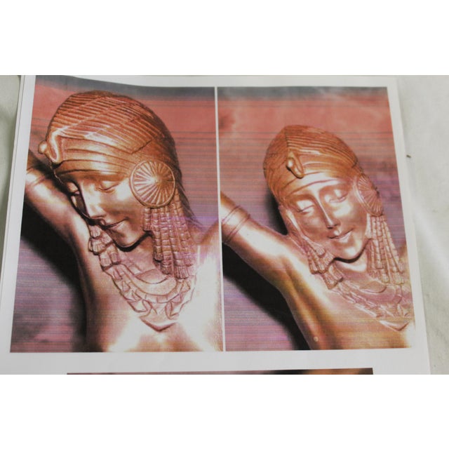 Bronze Art Deco Egyptian Dancer in the Manner of Chiparus For Sale - Image 8 of 18