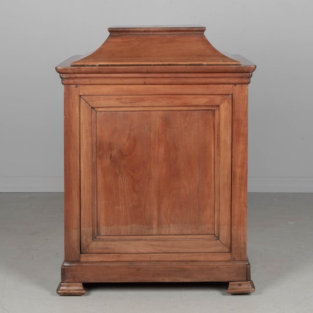 Brown 19th Century Louis Philippe French Pedestal Cabinet For Sale - Image 8 of 12