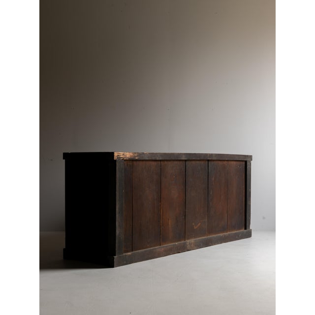 Japanese Antique Large Tansu 1860s-1900s / Sideboard Wabi Sabi For Sale - Image 15 of 18