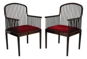 Late 20th Century Vintage Mid Century Modern Andover Arm Chair by Davis Allen for Stendig - A Pair