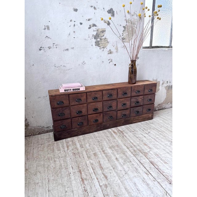 Oak Workshop Credenza, 1950 For Sale - Image 9 of 18