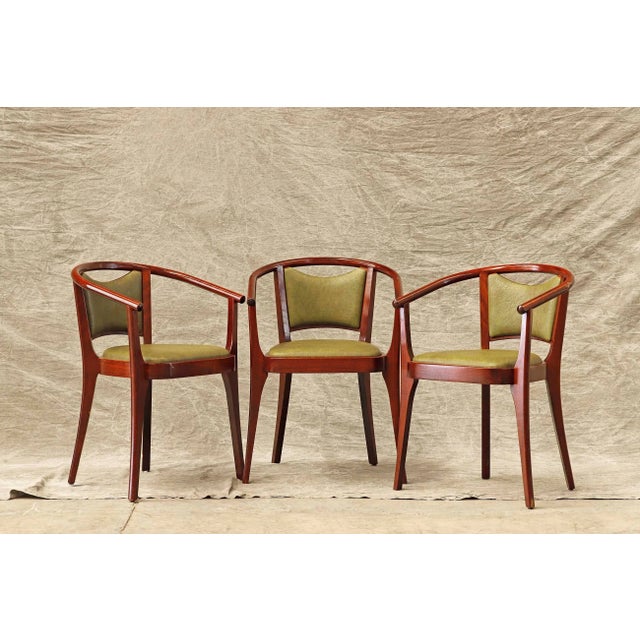 Chairs by Joamin Baumann for Baumann, Set of 3 For Sale - Image 10 of 10