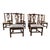 Late 20th Century Knob Creek Ethan Allen Chippendale Style Mahogany Dining Chairs- Set of 6 For Sale