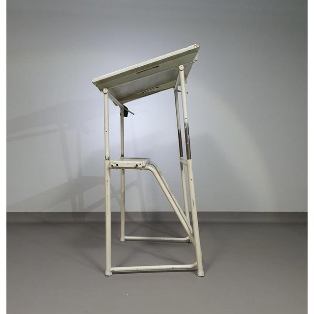 Vintage Industrial Drawing Table For Sale - Image 13 of 18