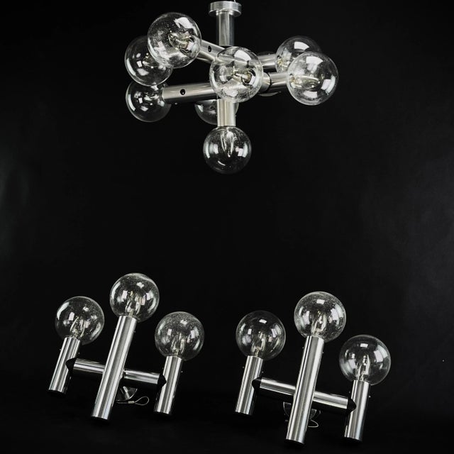 Aluminium Wall Lamps by JT Kalmar, 1970s, Set of 2 For Sale - Image 10 of 11