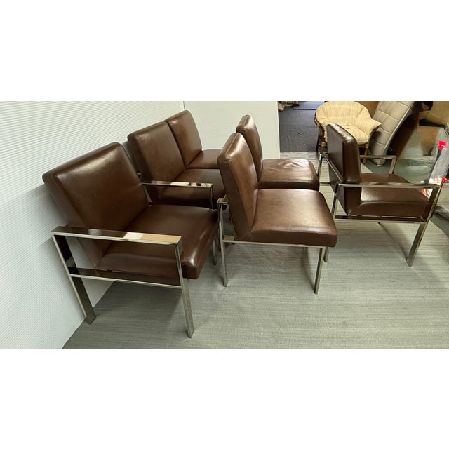 Williams Sonoma Home Mercer Dining Chairs, Set of Six For Sale - Image 12 of 16