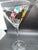 Figurative Vintage Handpainted W/Horse/Jockey Images on Martini Crystal Glasses (Set of 2) For Sale - Image 3 of 6