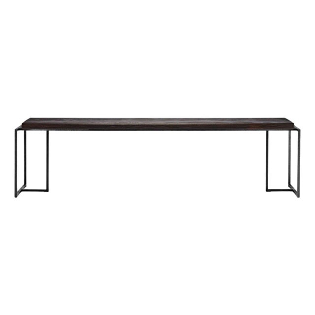 Gerd Bench in Burned Ash by Eichkorn For Sale