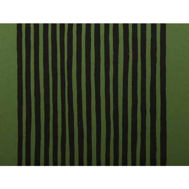 Green Giant by Gene Davis, American (1920–1985) Date: 1980 Lithograph on Arches, Signed and numbered in pencil, verso...