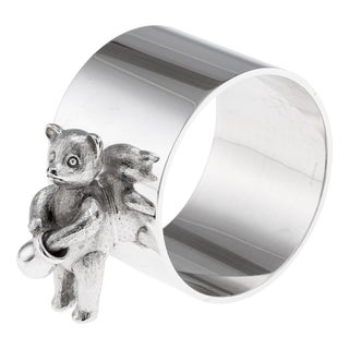 20th Century English Silver Napkin Ring from Asprey, London, 1993 For Sale
