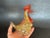 1950s Murano Style Art Glass Rooster Figurine For Sale - Image 9 of 12
