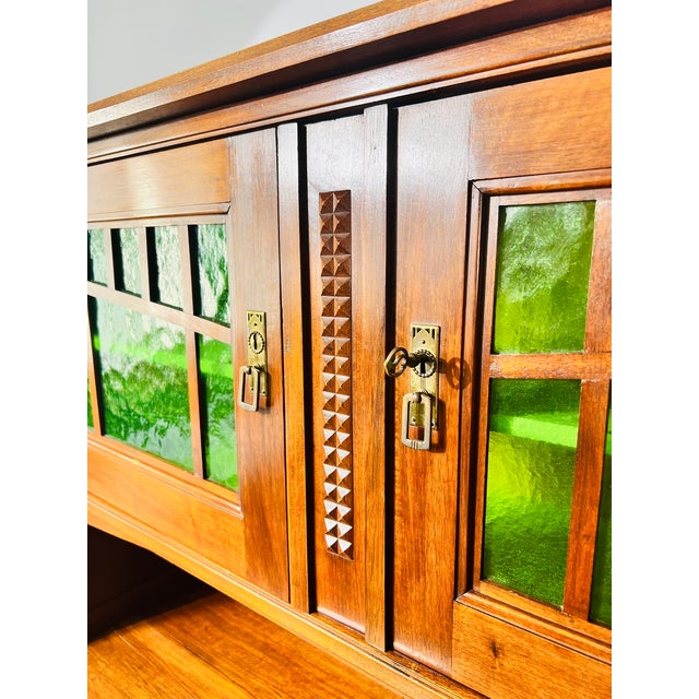German Art Nouveau Cupboard from Nic. Eckel Furniture Factory, 1890s For Sale - Image 18 of 18
