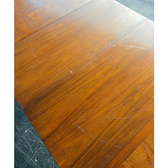 Mid Century Lane Staccato Brutalist Dining Table For Sale - Image 9 of 12