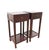 2020s Pair of Asian Accent Tables or Night Stand With Drawer For Sale - Image 5 of 7