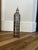 Mid-Century Modern 1980s Silver-Toned Metal Wire Model of London's Big Ben Clock Tower For Sale - Image 3 of 9