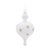Kenneth Ludwig Chicago Glass Ornament Set of 6 For Sale - Image 4 of 5