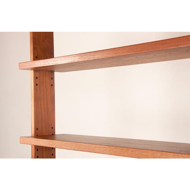 Large Danish Mobile and Modular Shelf in Teak by H. Brockmann Petersen, 1960s For Sale - Image 6 of 17