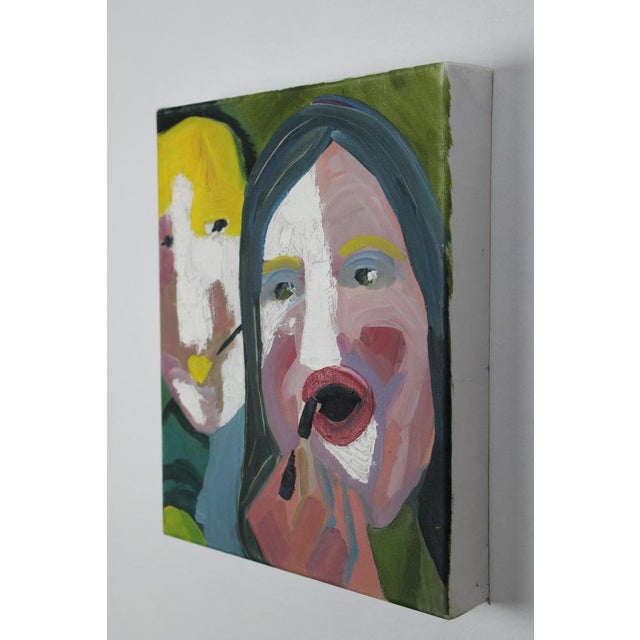 Contemporary Inés Silvalde, You Can Look, Oil on Canvas, 2018 For Sale - Image 3 of 9