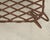 Burnt Umber Pair of Rose Tarlow Twig Iron Garden Lattice Side Tables For Sale - Image 8 of 18