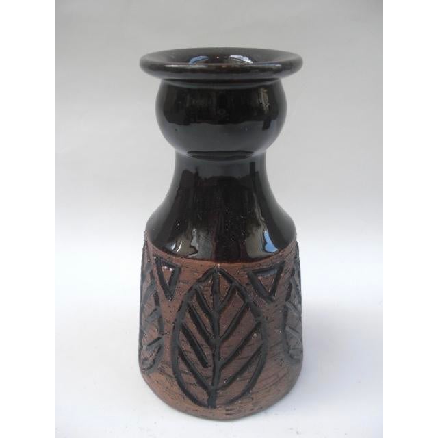 Coffee Mid Century Modern Collection of Laholm Kermik Swedish Ceramic Pottery- 5 Pieces For Sale - Image 8 of 17