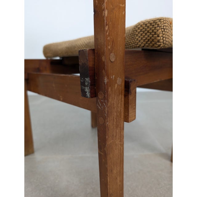 Wood Chairs with Adjustable Seats and Backrests in the style of Gerrit Thomas Rietveld, 1950s, Set of 2 For Sale - Image 7 of 18