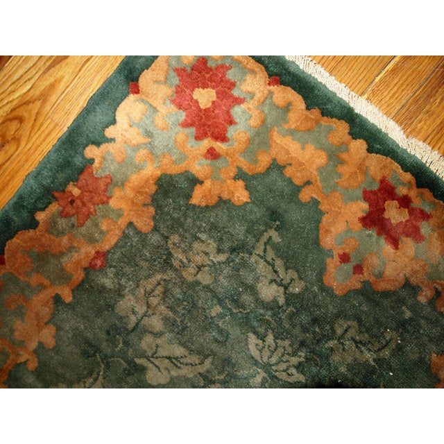 1920s 1920s Handmade Antique Art Deco Chinese Rug For Sale - Image 5 of 6