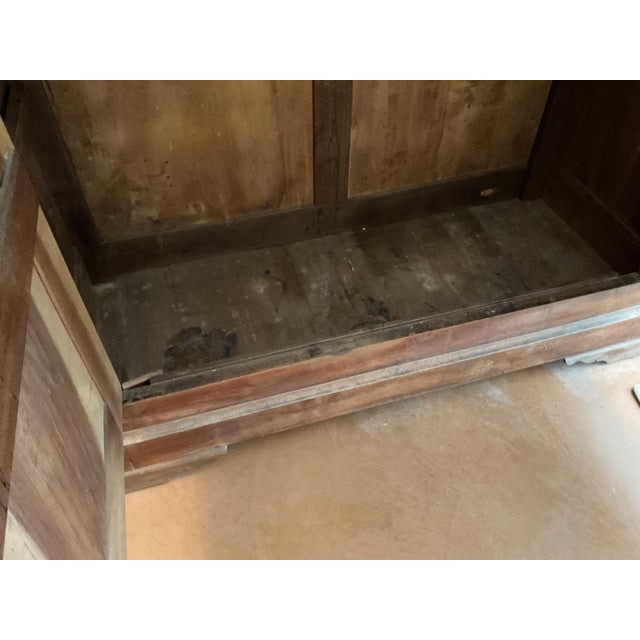 1830s Black Walnut French Armoire For Sale - Image 4 of 13