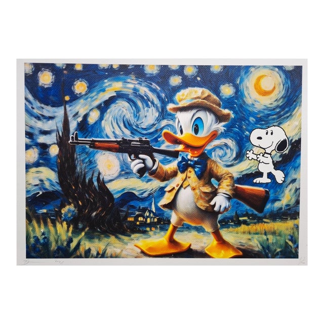 Death Nyc -Donald Duck - Limited Edition With Certificate For Sale