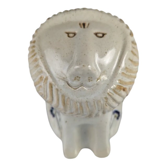 Ceramic Lion in Stoneware from ASO / Antonio Salvador Orodea, 1980s For Sale