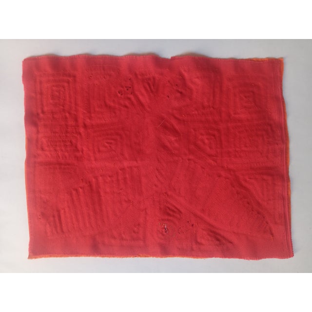 Mola Fabric by Cuna Indians from San Blas Island, Panama, 1970s, in Very Good conditions. Designed 1970 to 1979
