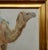 Hugo Vilfred Pedersen-Portrait of a Camel-Orientalist Oil Painting C.1900s For Sale - Image 4 of 10