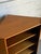 Vintage Teak Corner Cabinet With 3 Open Shelves and Tapered Legs Denmark 1960s For Sale - Image 9 of 11