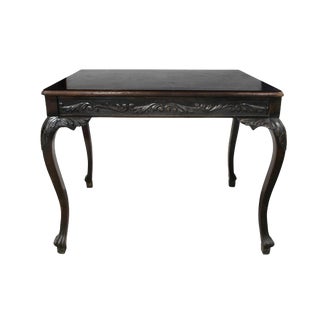 Late 19th Century Italian Carved Wooden Table For Sale