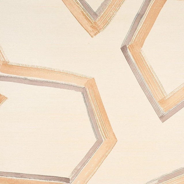 Not Yet Made - Made To Order Schumacher Enzo Sisal Wallpaper in Dark Neutral - 10 Yards For Sale - Image 5 of 5