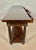 Large Spanish Walnut Rustic Console with Three Drawers and Lower Shelf, 1930s For Sale - Image 14 of 15