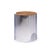 Wood Leon Rosen for Pace Style Mid Century Pac-Man Chrome Drum Tables - Pair For Sale - Image 7 of 11