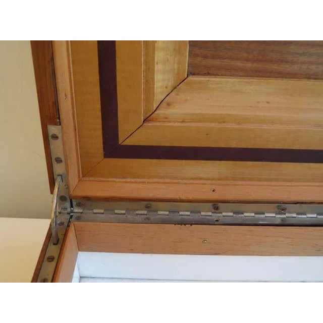 A Treasure!!- CUBAN (made in Cuba) very handsome huge substantial exotic wood Cuban humidor which formerly belonged to...