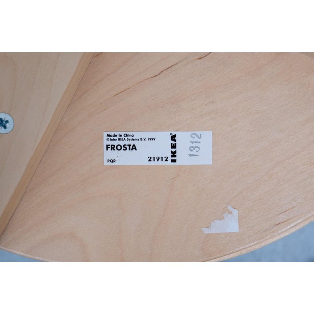 Frosta Stools from Ikea, 1980s, Set of 3 For Sale - Image 9 of 10