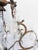 Brown Dennis and Leen "Small Chateau" Iron Chandelier, Rock Crystal For Sale - Image 8 of 12