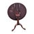 Late 17th Century Queen Anne Mahogany Tilt-Top Table Tripod Pedestal Round For Sale - Image 9 of 18