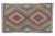 Modern Modern Moroccan Style Hand Woven Colorful Kilim 2'5"x4'4" For Sale - Image 3 of 8