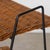 1950s French Wicker and Iron Side Table For Sale - Image 9 of 11