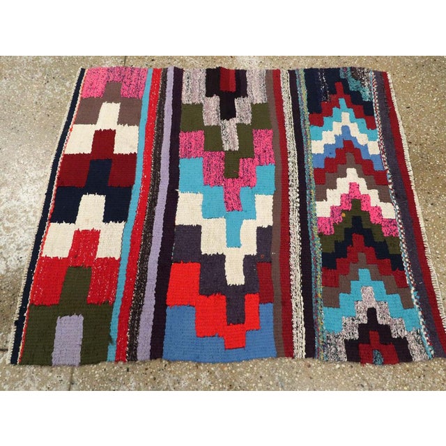 Galerie Shabab Collection Mid-20th Century Persian Flatweave Kilim Rug For Sale In New York - Image 6 of 9