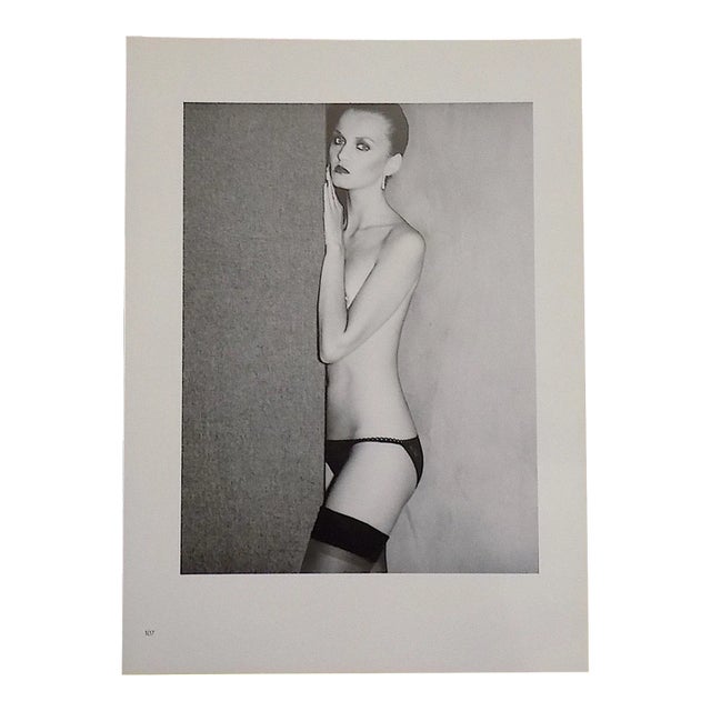 Vintage Mid 20th Century Female Nude Photographic Print For Sale