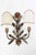 Hollywood Regency Florentine Style Hollywood Regency Floral Wall Lamp by Hans Möller, 1970s For Sale - Image 3 of 11