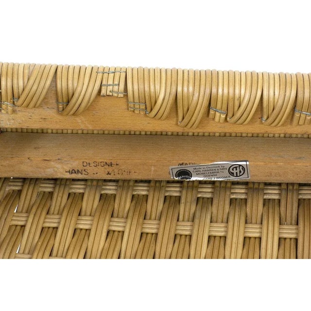 Beige Ch23 Dining Chairs by Hans J. Wegner for Carl Hansen & Søn, Set of 4 For Sale - Image 8 of 9