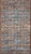 Keivan Woven Arts Modern Runner in Distressed Moroccan Squared Design With Blue For Sale - Image 4 of 11