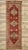 Ruby Red Mid 20th Century Vintage Turkish Oushak Hallway Runner 03'07 X 11'00 For Sale - Image 8 of 10