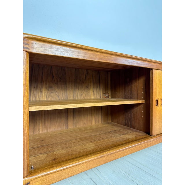 Large Vintage Danish Teak Sideboard by H.W. Klein for Bramin, 1960s For Sale - Image 5 of 18